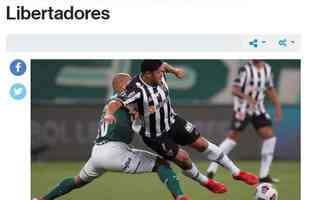 El Comrcio, do Equador: 'Atltico empatou com o Palmeiras na semifinal da Libertadores'