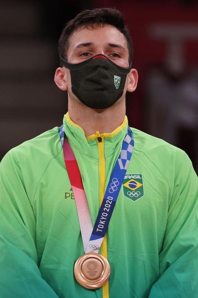 Luta e premiação de Daniel Cargnin, bronze no judô em Tóquio