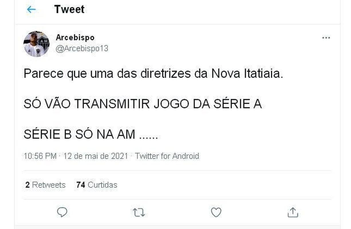 Atleticanos 'aprovaram' a compra da Itatiaia por Rubens Menin
