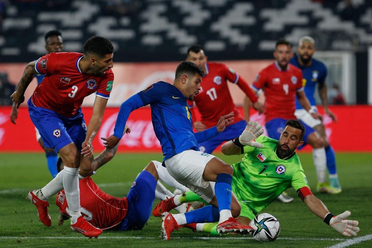 Chile x Brasil: veja fotos do jogo pelas Eliminatrias