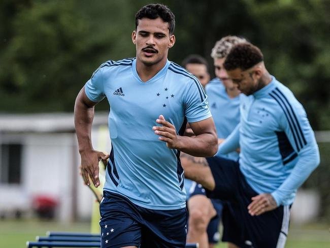 Imagens do treino do Cruzeiro nesta tera-feira (3 de janeiro), na Toca da Raposa II