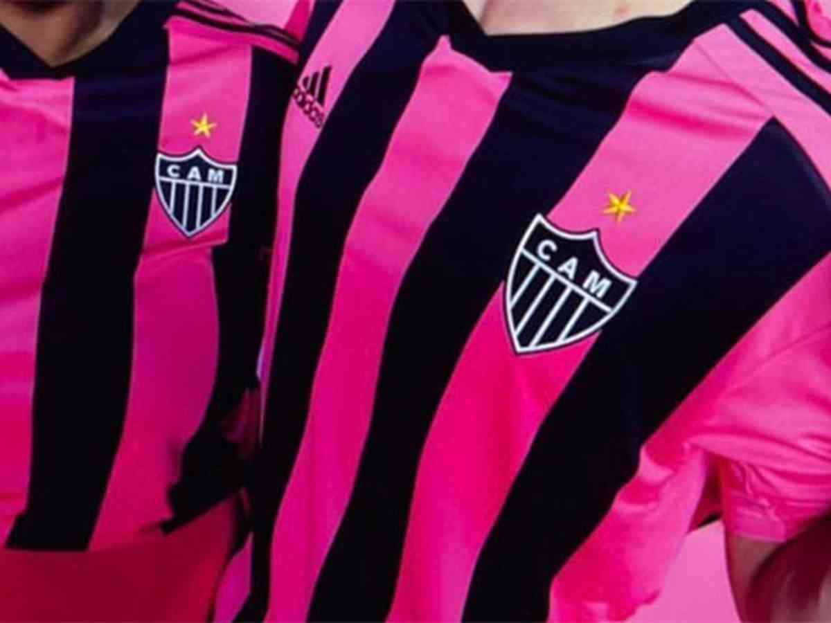 Very angry placard Imperialism Nova camisa rosa do Atlético vaza nas redes sociais; veja o modelo -  Superesportes