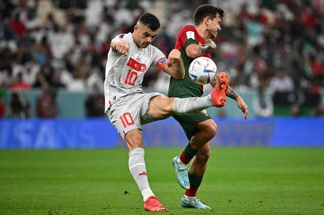 No Estdio Icnico de Lusail, Portugal e Sua se enfrentam pelas oitavas de final da Copa do Mundo do Catar