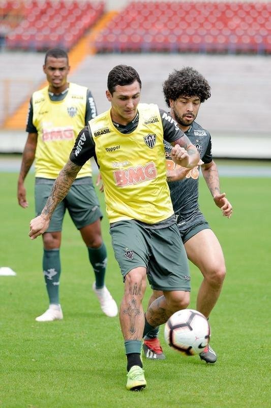 Veja imagens do treino do Atltico no Panam