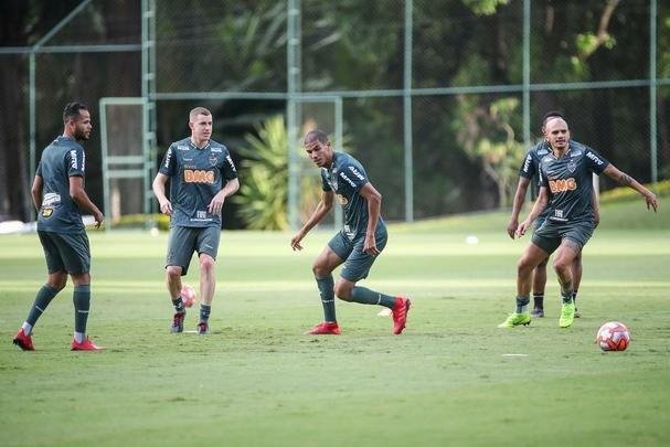 Fotos do treino do Atlético