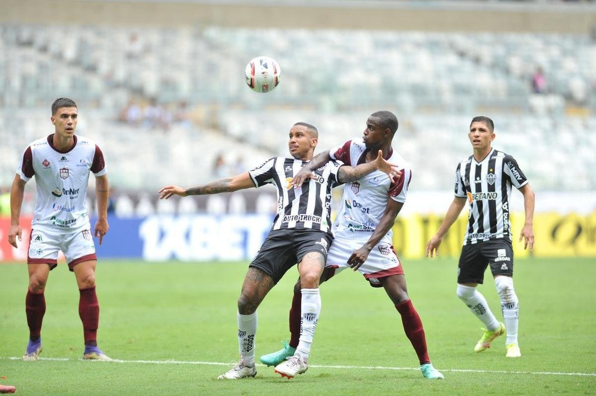 Fotos do jogo entre Atltico e Patrocinense, pelo Campeonato Mineiro