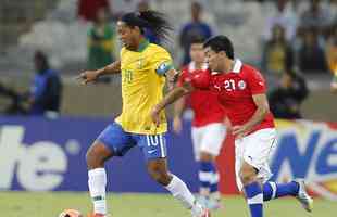 Ronaldinho Gacho - Primeira convocao na dcada com a camisa do Atltico foi em 2013