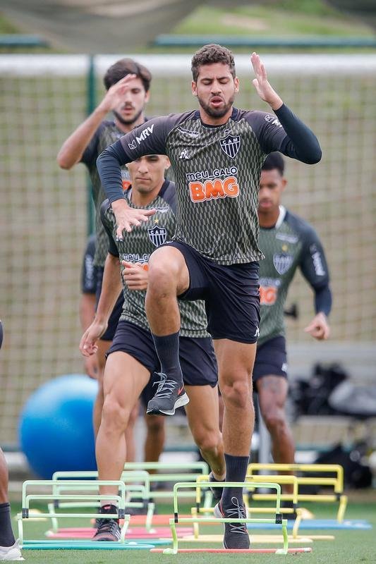 Fotos: Atltico se prepara para duelo contra o Flamengo