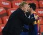 'Acho perfeito que explique suas opinies', diz Koeman sobre falas de Messi