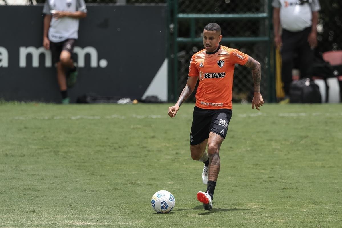 Fotos do treino do Atltico neste domingo, 14/11/2021