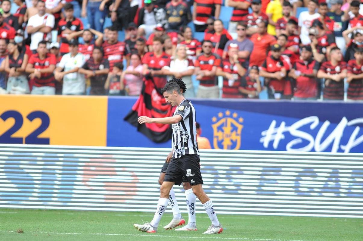 Nacho abriu o placar para o Atltico na final da Supercopa: 1 a 0