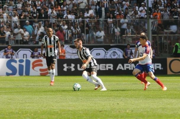 Atltico e Bahia se enfrentaram em jogo da 16 rodada do Campeonato Brasileiro