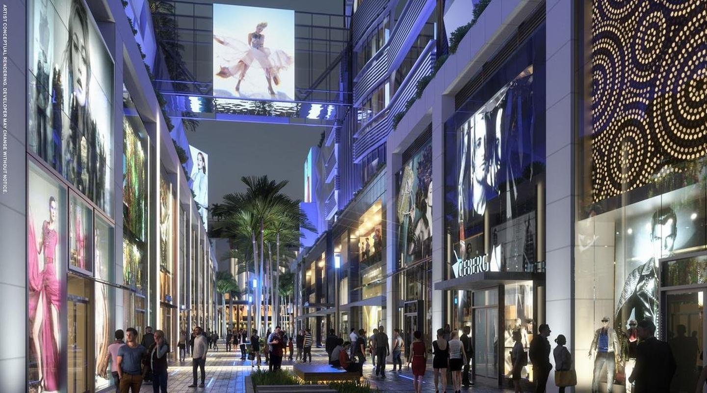 Fotos do condomnio de luxo Paramount Miami Worldcenter, em Miami, onde Hulk acaba de comprar uma cobertura