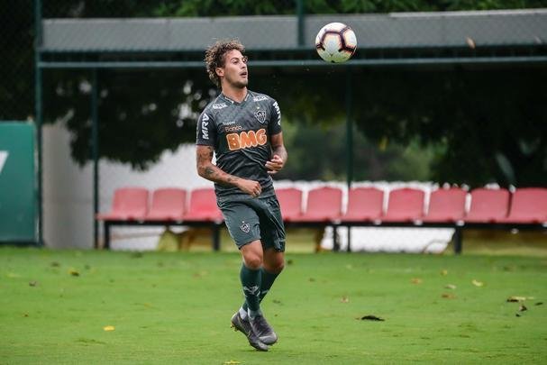 Jogadores do Atltico treinaram nesta tera-feira, vspera do jogo com o Defensor