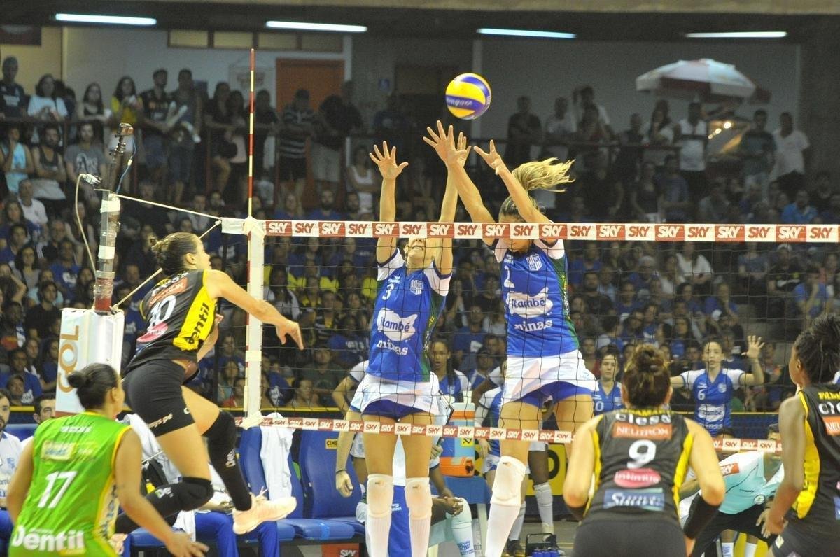 Minas x Praia: veja fotos da primeira partida da final