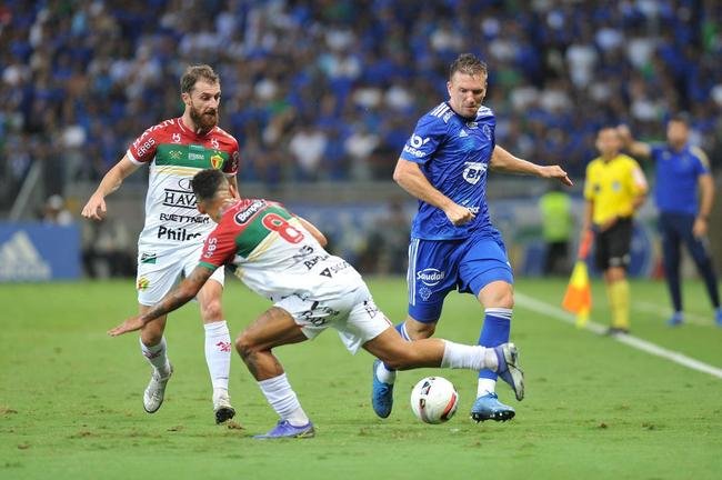 Fotos do jogo entre Cruzeiro e Brusque, no Mineiro, em Belo Horizonte, pela segunda rodada da Srie B do Campeonato Brasileiro