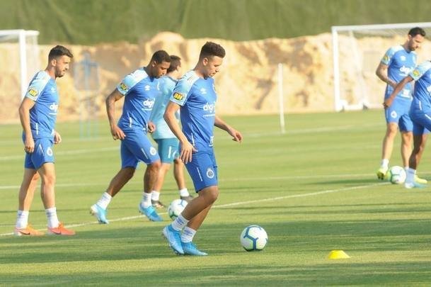 Galeria de fotos do treino do Cruzeiro nesta sexta-feira (6/9), na Toca da Raposa II