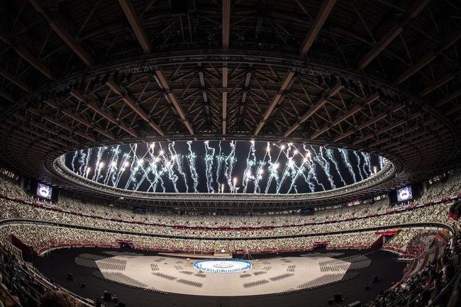 Fotos da Cerimnia de Abertura dos Jogos Paralmpicos de Tquio