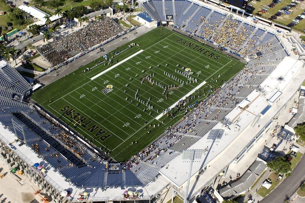 FIU Stadium: situado em Miami, nos Estados Unidos, o estdio tem capacidade para 20.000 torcedores. A distncia entre Buenos Aires e Miami  de 7.090 km.