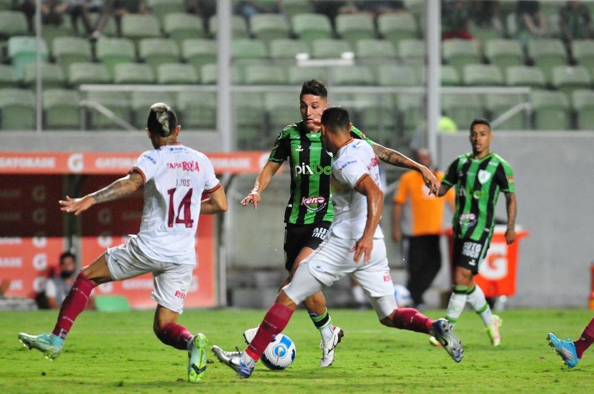 Fotos do jogo entre Amrica e Tolima, no Independncia, em Belo Horizonte, pela terceira rodada do Grupo D da Copa Libertadores 2022