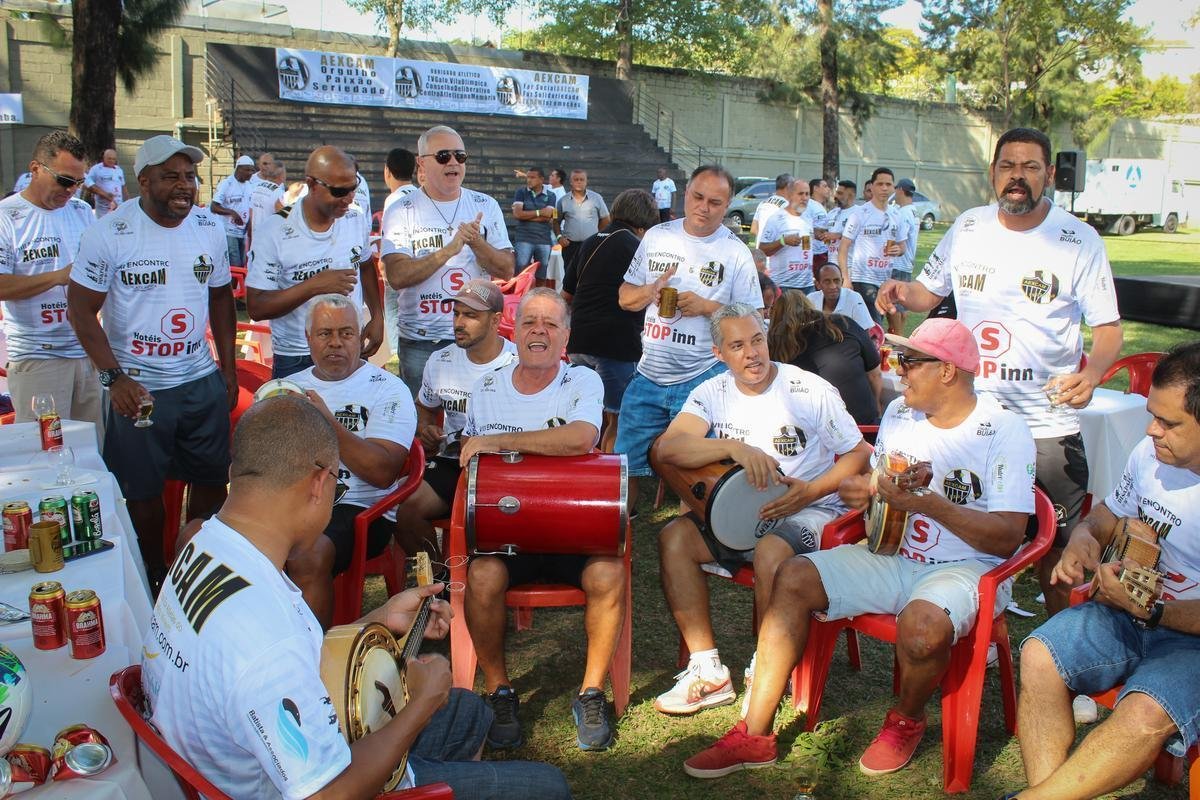 Ex-jogadores do Atltico se encontraram nesse sbado