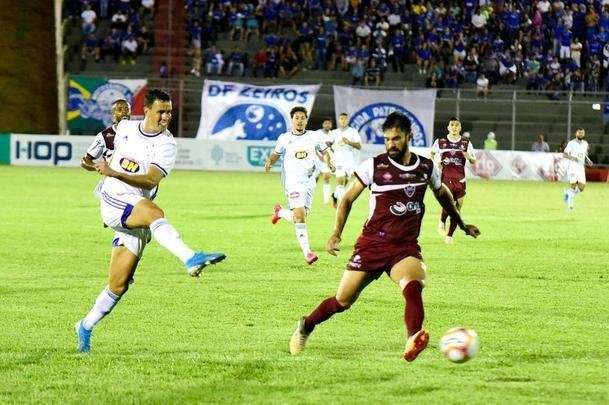 Cruzeiro buscou empate no fim da partida contra o Patrocinense 