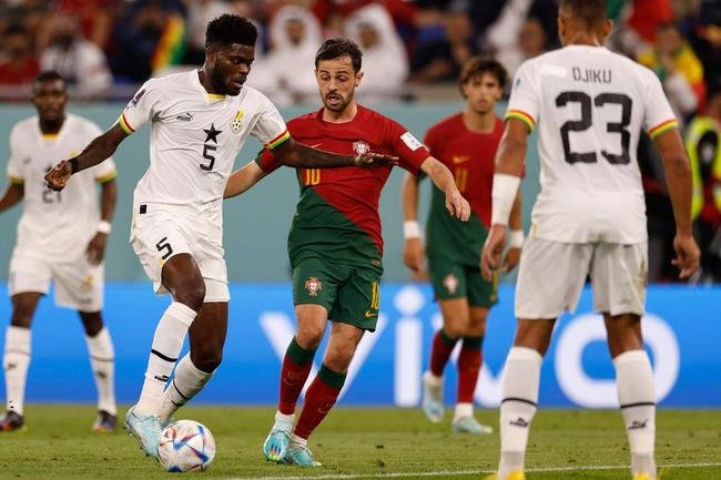 Portugal e Gana se enfrentaram pelo Grupo H da Copa do Mundo.