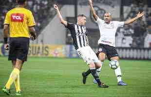 Atltico visitou o Corinthians no Itaquero, pela 22 rodada do Campeonato Brasileiro 
