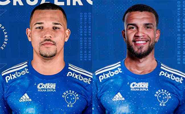 Zé Ivaldo e Jajá foram anunciados pelo Cruzeiro nesta terça-feira (12)