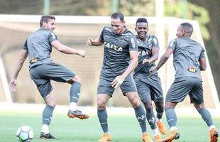 Na Cidade do Galo, elenco atleticano fez ltima atividade antes de enfrentar a Chape pela Copa do Brasil