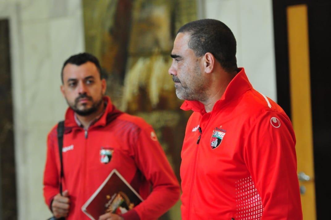 Grupo do Deportivo Lara conversou com a imprensa nesta tera