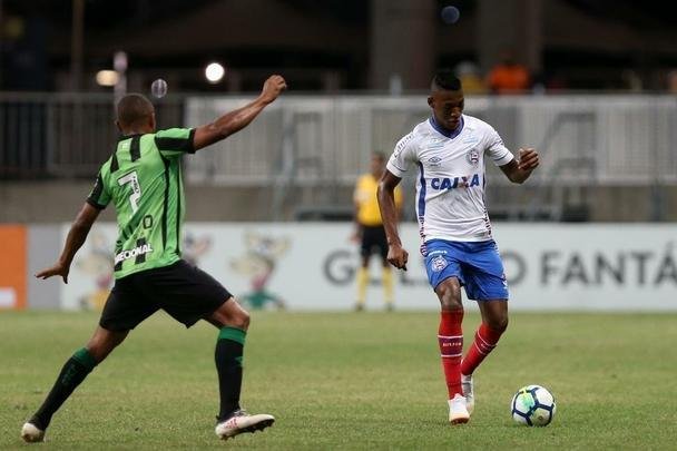 América enfrentou o Bahia neste sábado na Fonte Nova