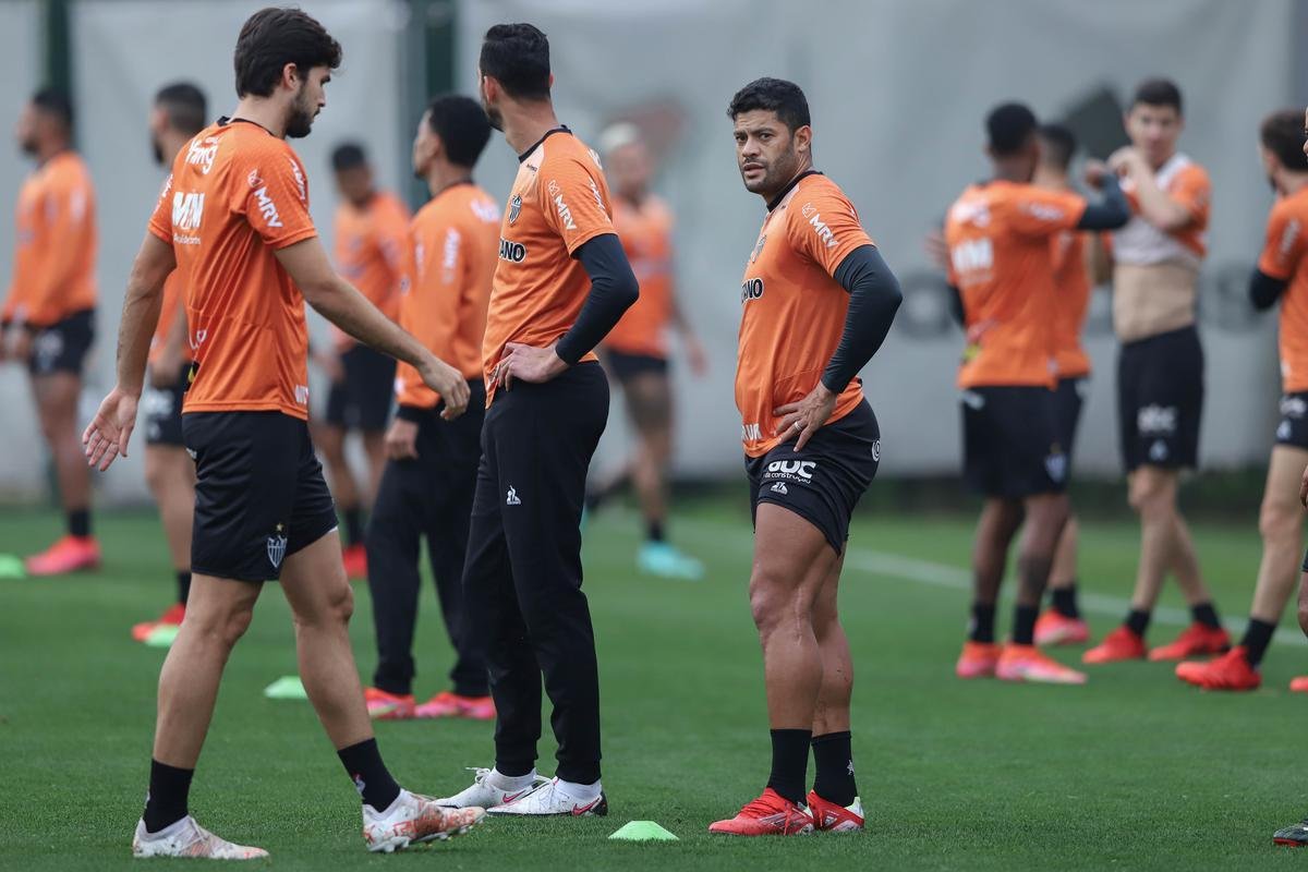 Atltico fechou preparao para o duelo contra o Boca Juniors