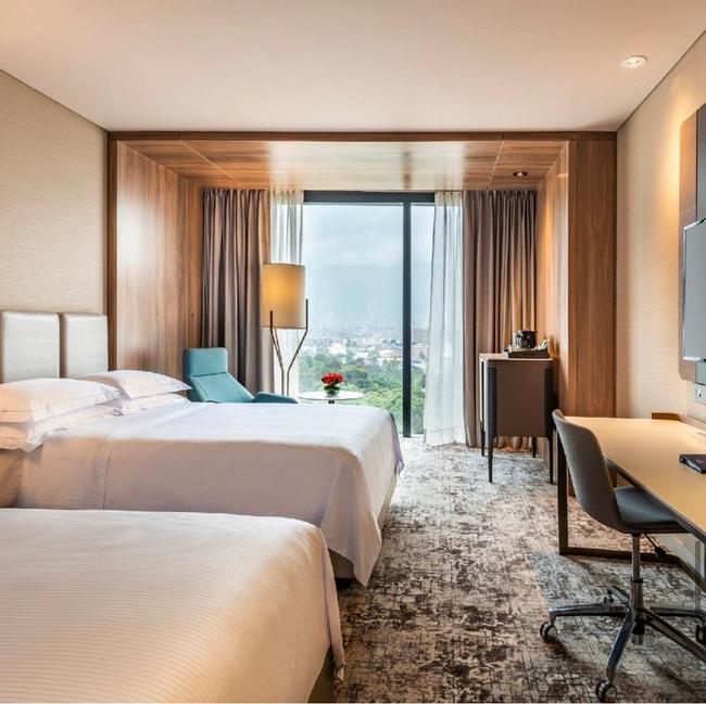 Fotos do Hilton Bogota Corferias, hotel que receber a delegao do Atltico na Colmbia para o compromisso pela Copa Libertadores, diante do Millonarios.