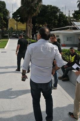 Tcnico Marcelo Oliveira deu entrevista de despedida na Cidade da Galo