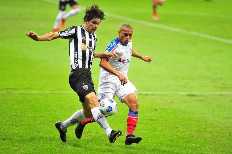 Imagens do confronto entre Atltico e Bahia, vlido pelas oitavas de final da Copa do Brasil 2021