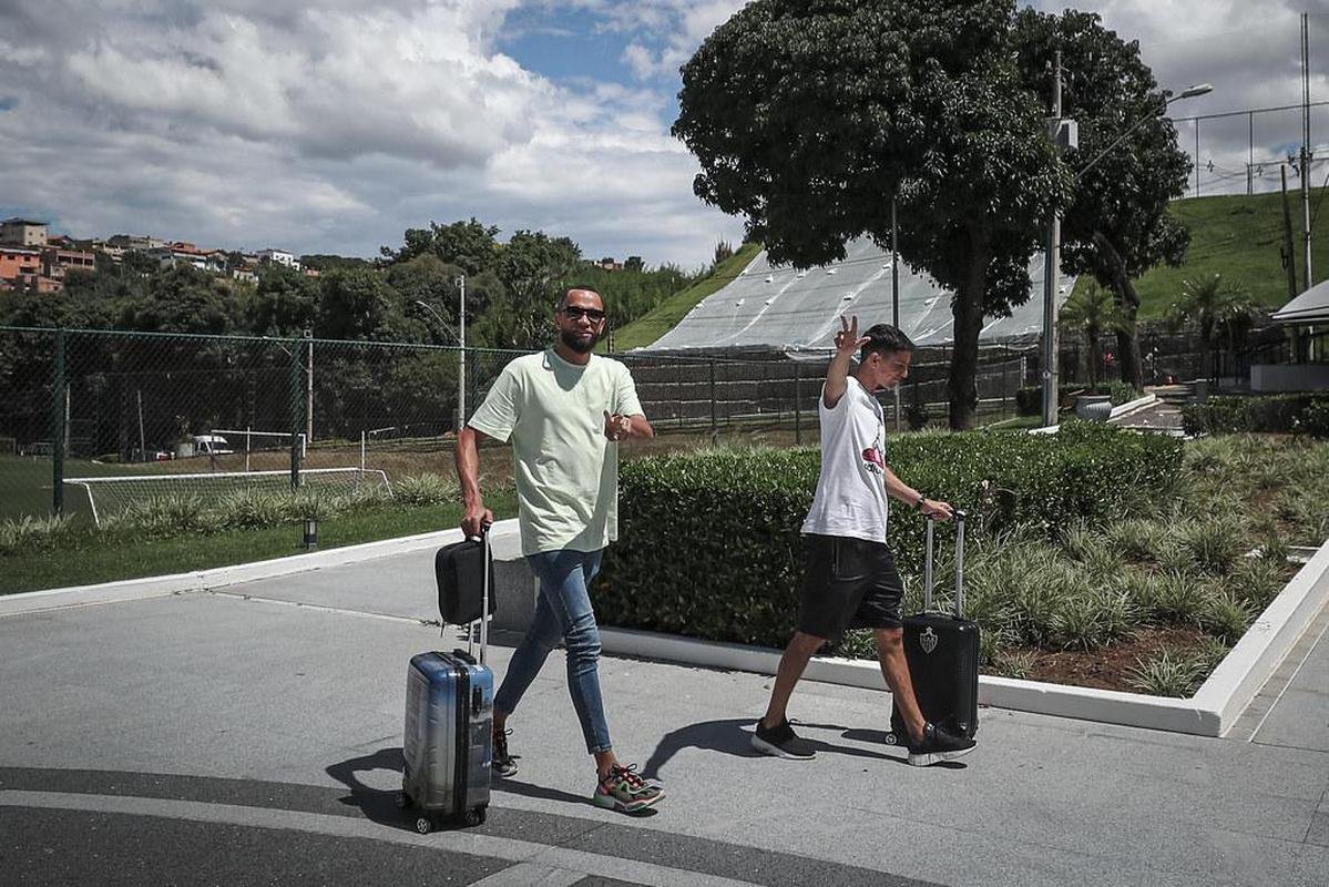 O primeiro dia da pr-temporada do Atltico