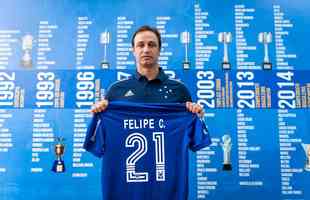 Felipe Conceio assinou com o Cruzeiro at dezembro de 2021