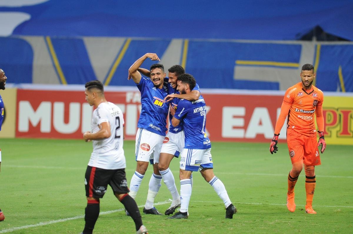 Fotos do jogo entre Cruzeiro e Brasil de Pelotas-RS, no Mineiro, em Belo Horizonte, pela 26 rodada da Srie B do Campeonato Brasileiro (5/12/2020)