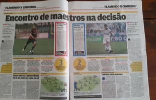 Flamengo e Cruzeiro disputam, nesta quinta-feira, primeiros no 90 minutos da deciso