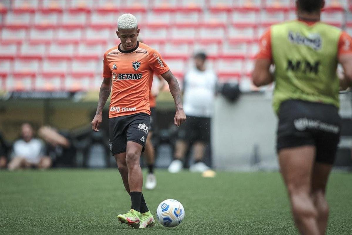 Fotos do ltimo treino do Atltico antes da deciso da Copa do Brasil