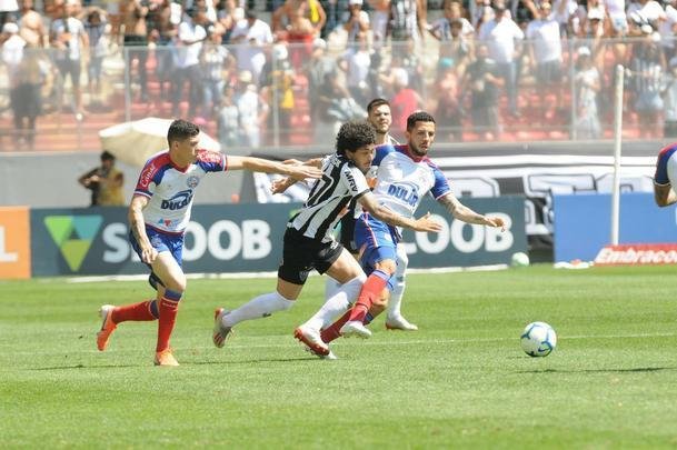 Atltico e Bahia se enfrentaram em jogo da 16 rodada do Campeonato Brasileiro