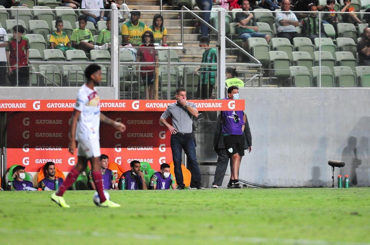 Fotos do jogo entre Amrica e Tolima, no Independncia, em Belo Horizonte, pela terceira rodada do Grupo D da Copa Libertadores 2022
