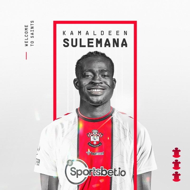 Southampton anunciou a contratao de Kamaldeen Sulemana