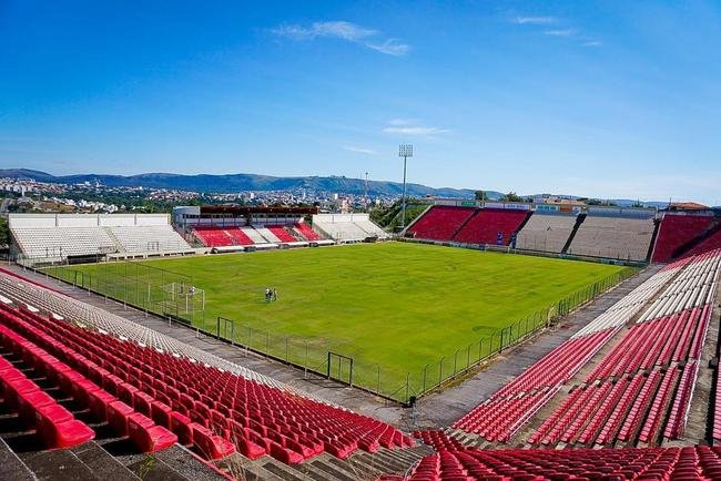 Democrata-SL - Estdio Joaquim Henrique Nogueira (Arena do Jacar). Cidade: Sete Lagoas. Capacidade liberada: 17.000 pessoas