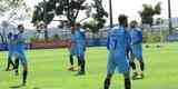 O Cruzeiro fez, nesta tera-feira, o ltimo treino em BH antes da viagem para Santiago, onde enfrenta a Universidad de Chile, pela Copa Libertadores