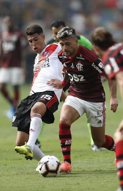 Fotos do jogo entre Flamengo e River Plate