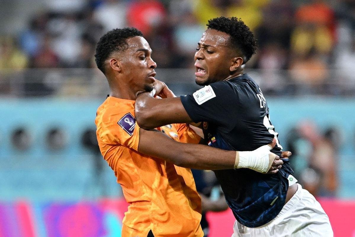 Imagens da partida entre Holanda e Equador, pelo Grupo A da Copa do Mundo de 2022.
