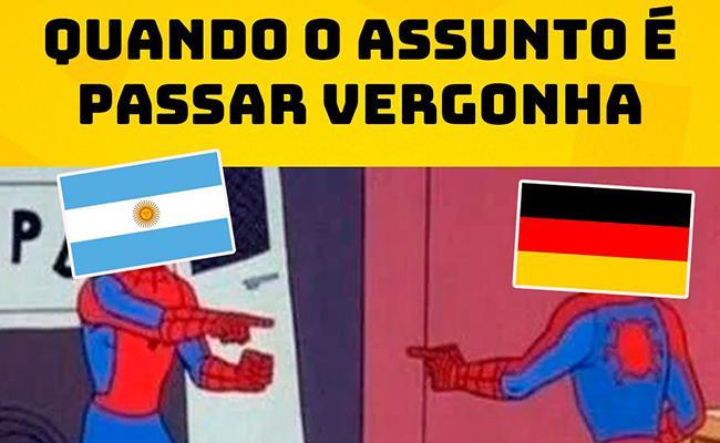 Memes da derrota da Alemanha envolveram derrota da Argentina para a Arábia Saudita