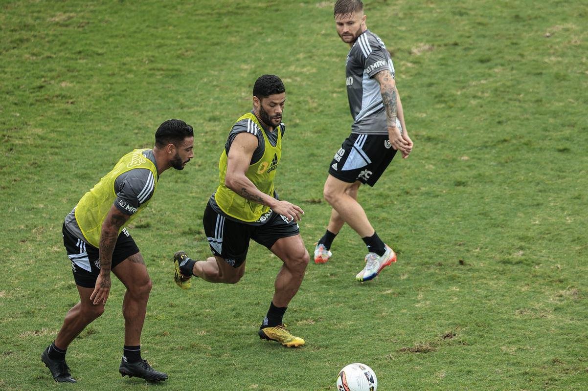 Fotos do ltimo treino do Atltico antes de pausa para festas de fim de ano